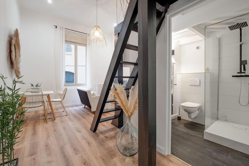  Le Boheme Superbe Loft Fonctionnel Et Central Saint-Etienne  Ngoại thất bức ảnh